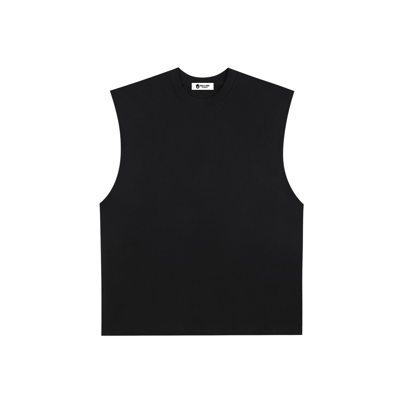 Gorilla Army Street Division Raw Edge Cotton Tank Top