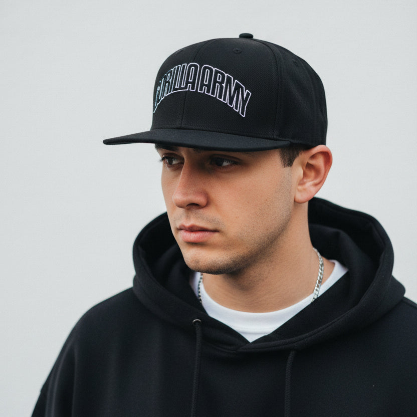 Gorilla Army Snapback Hat